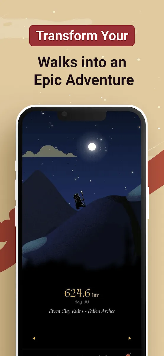 MistyWay adventure map